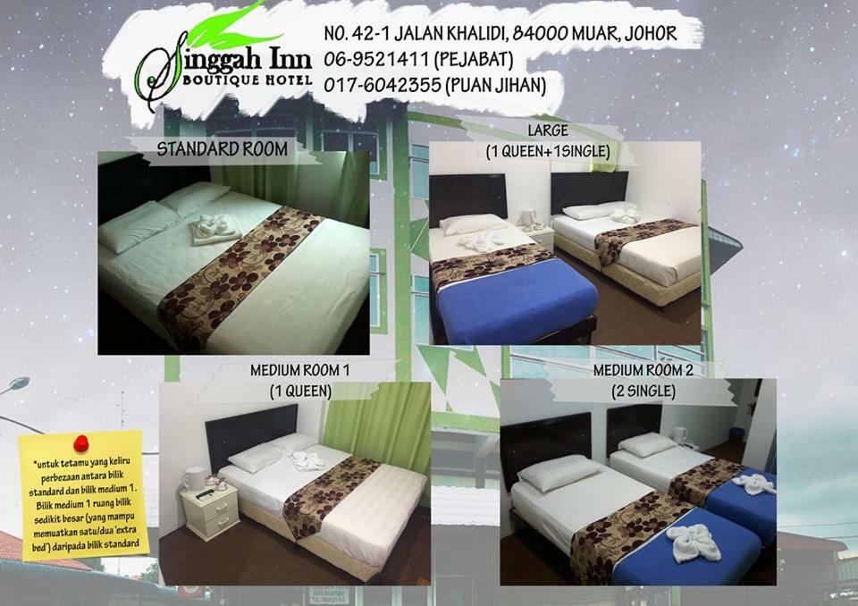 Hotel Singgah Inn Muar Esterno foto